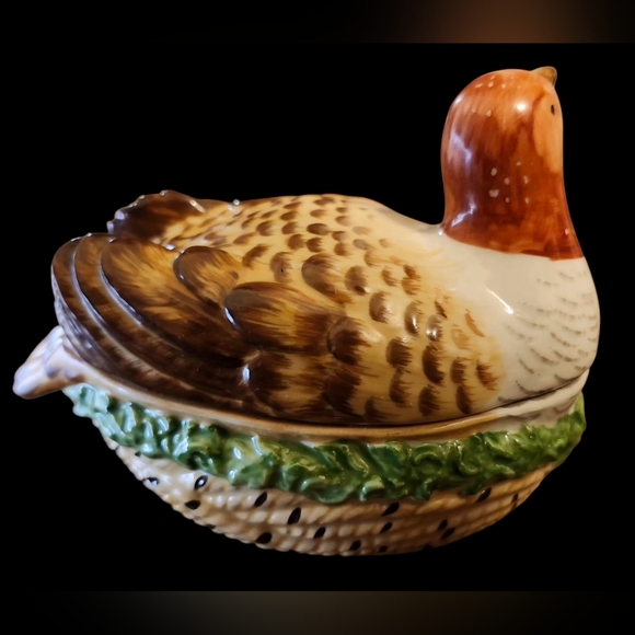 Mottahedeh Stately Homes Sir Humphrey Wakefield Burghley House Nesting Rooster - Picture 4 of 11